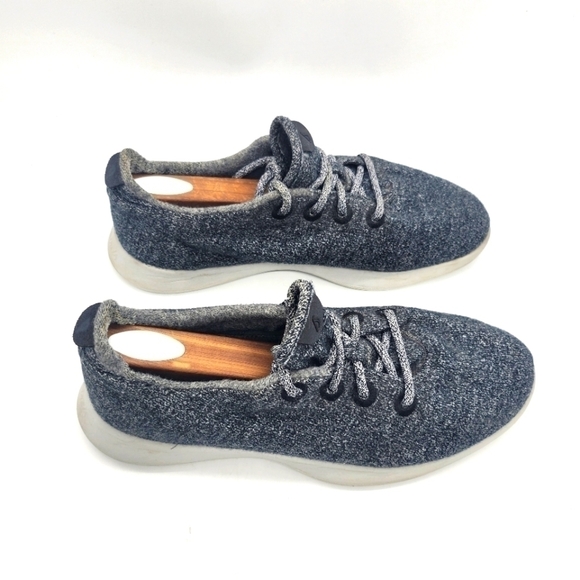 Allbirds Merino Wool Runners Lace Up Sneakers Shoes Mens Size 11 Natural Gray - Picture 11 of 16